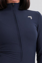 Activate Long Sleeve Jumpsuit Navy